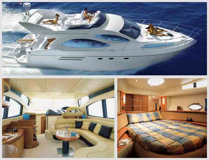 46' Azimut Puerto Vallarta Mexico Yacht Charters and Boat rentals