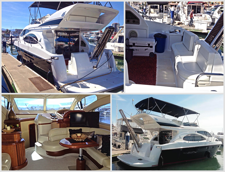 48' Azimut Puerto Vallarta Mexico Yacht Charters and Boat rentals