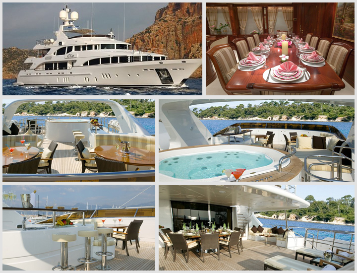 120' Benetti Mega Yacht Puerto Vallarta Mexico Aycht Charters and Boat rentals