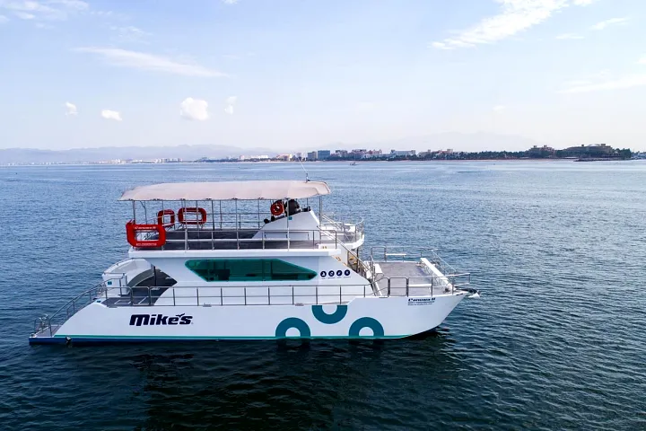 Side view of Catamaran 72